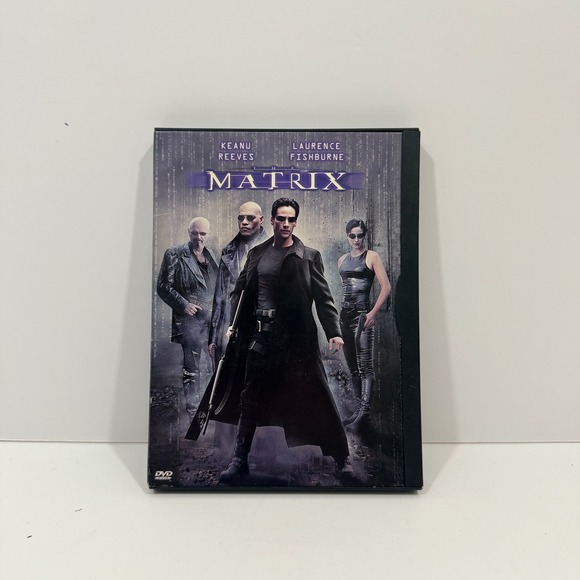 Warner Bros. Other - Warner Bros The Matrix DVD Movie Black Sci-Fi Action Keanu Reeves